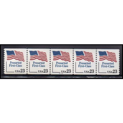 2605 23c U.S. Flag Very Fine MNH PNC A111/5 KA9259