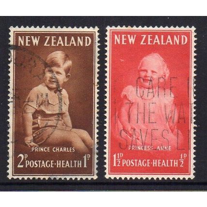 New Zealand 1952 Health Stamps Used