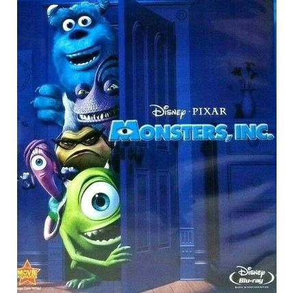 Monsters, Inc. (Blu-Ray, DVD, 4 Disc Combo, 2009) Disney Pixar (L56)