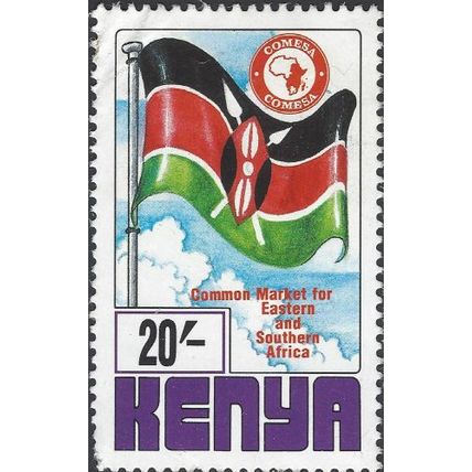 KENYA, Common market for East and South Africa, violet 1997, 20/-