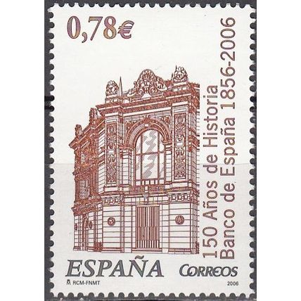 España 2006 Michel 4101 Neuf ** Cote (2008) 1.80 € 150 Ans Banque d´Espagne