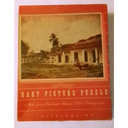 1940s Hart Cuban Countryside Picture Puzzle 300-500 pieces