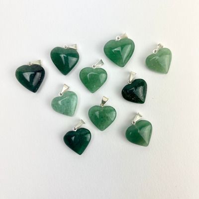 Mini Heart Pendants | Brazil | 17-18mm[ ]