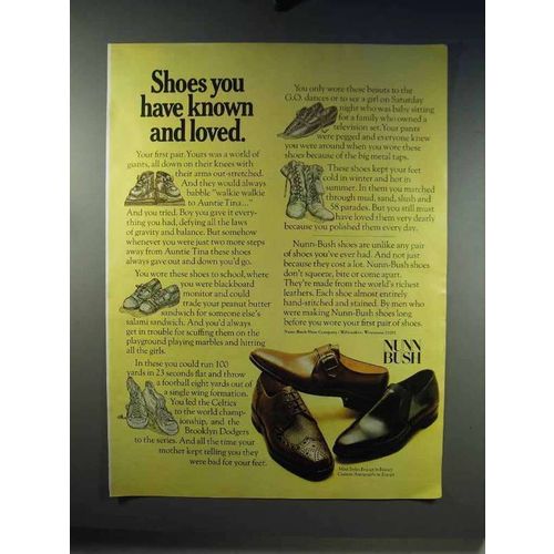 1968 Nunn Bush Shoes Ad - You Have Known and Loved