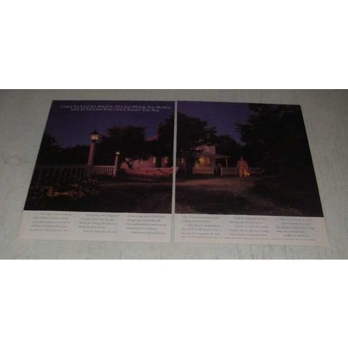 1987 North Carolina Tourism Ad - Little Fishing Village
