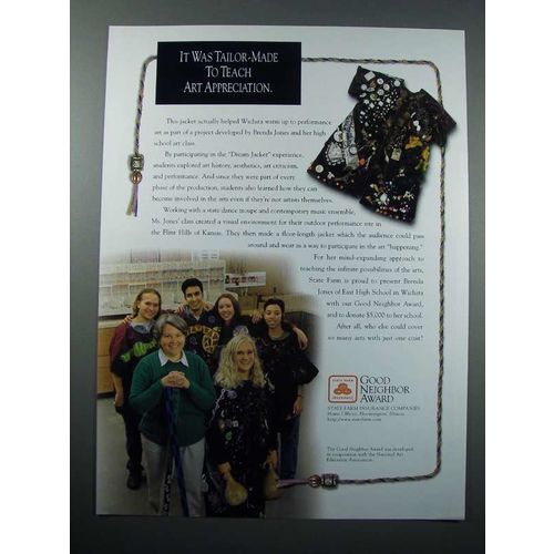 1997 State Farm Insurance Ad - Art Appreciation
