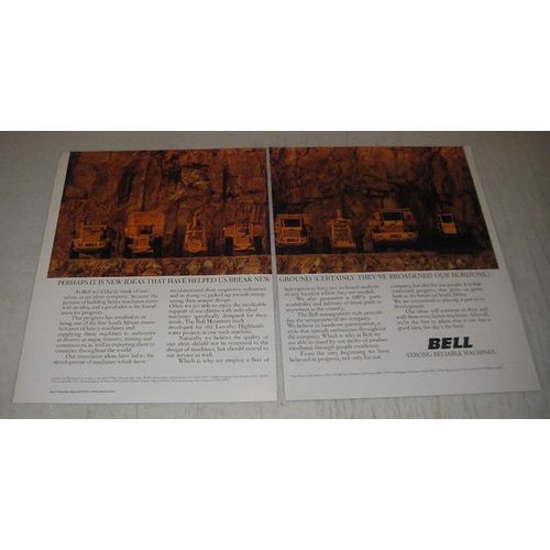 1990 Bell Heavy Machines Ad - Perhaps it is new ideas that have helped us