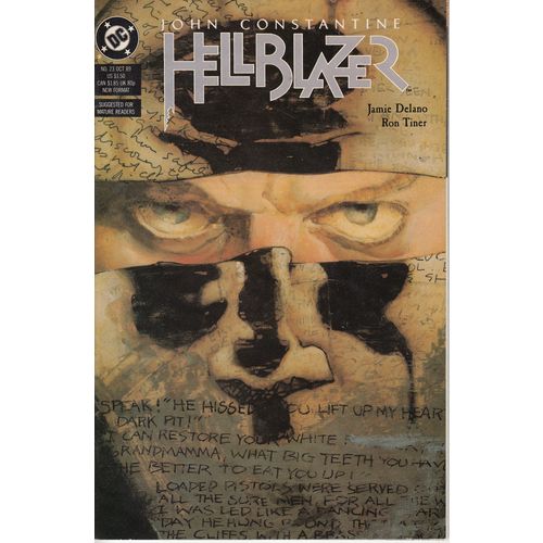 John Constantine Hellblazer 23 - 1989 - Near Mint -