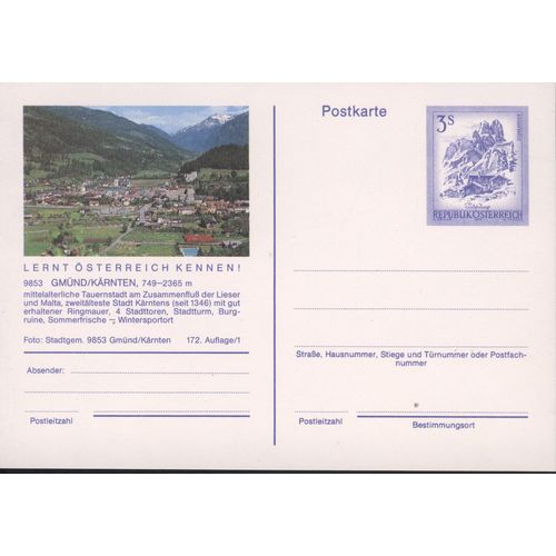 Austria unused - 3s pre-paid - Gmund/Karnten