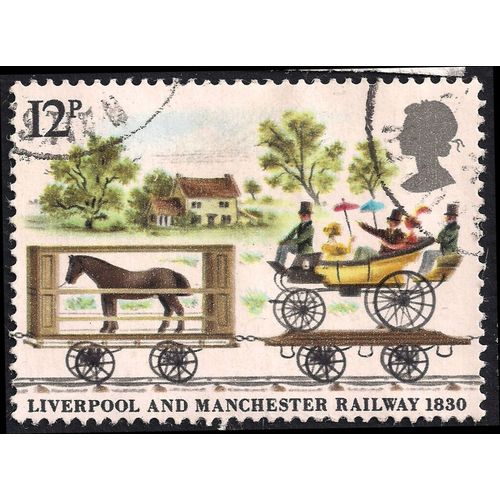 GB, RAIL, 1st Class Carriage, white 1980, 12p
