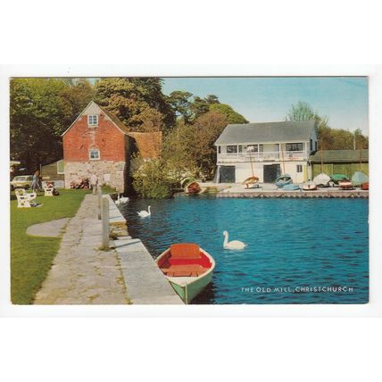 The Mill Christchurch Postcard Dorset 0203