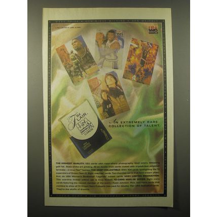 1994 Flair USA Basketball Cards Advertisement - rare collection of talent