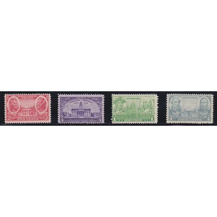 790 1c Jones-Barry Average MNH VA0180c