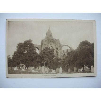 Crowland Abbey. (near Wisbech, Peterborough, Spalding)