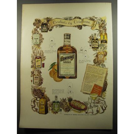 1951 Cointreau Liqueur Ad - Cordials by Cointreau