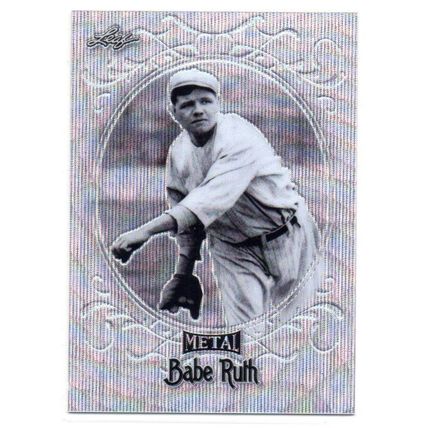 LEAL METAL BABE RUTH SILVER WAVE REFRACTOR