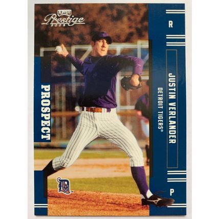 2005 Playoff Prestige #151 Justin Verlander RC
