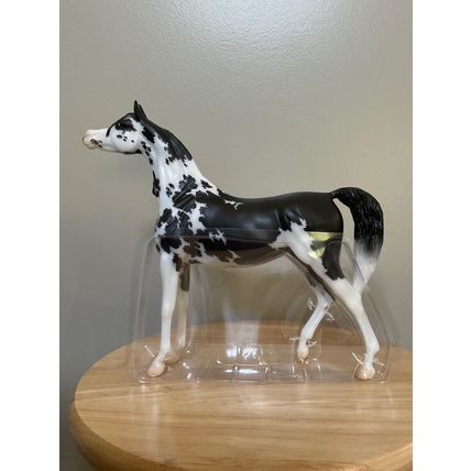 BREYER BREYERFEST SR #711616 ARABA BLACK SABINO SHOW STANCE ARABIAN MOLD