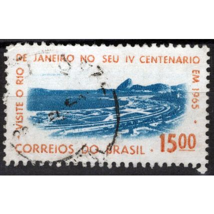 ZAYIX Brazil 983 Used Botafogo Bay Sugarloaf Mountain Landmarks 062723S195M
