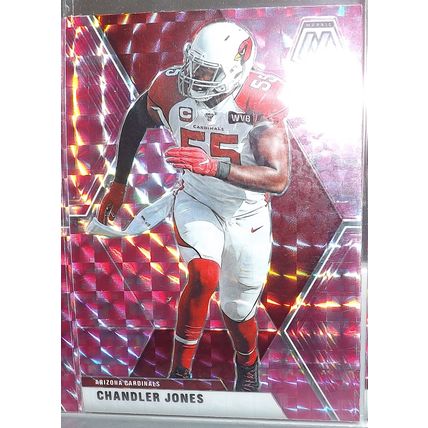 2020 Panini Mosaic CHANDLER JONES (Arizona Cardinals) Pink Camo Prizm #12