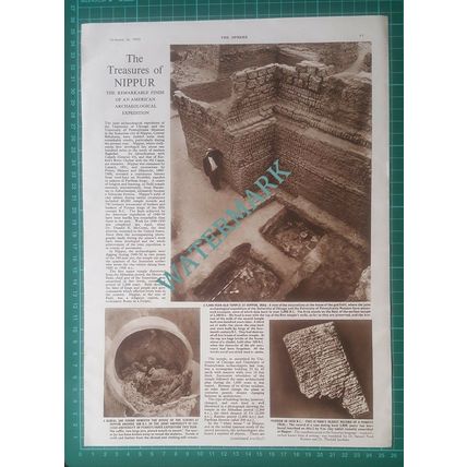 Nippur Central Babylonia Archaeological Expedition - 1950 Article