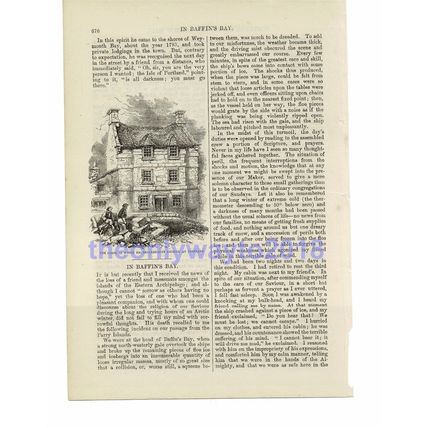 Brackenbury House, Portland, Dorset, Book Illustration (Print), 1861