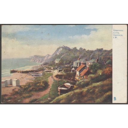 Steephill Cove, Ventnor, Isle of Wight, c.1905 - Tuck's Postcard