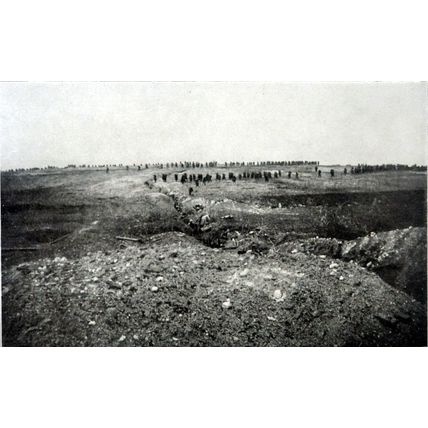 COLONIAL INFANTRY ASSAULT IN CHAMPAGNE 1915 FRANCE WORLD WAR I PRINT