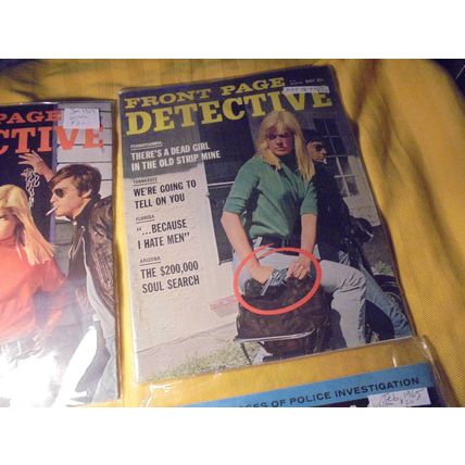 Early 1960's FRONT PAGE DETECTIVE MAGAZINE LOT * Was $125.00! Now $85.00 SHIPPED