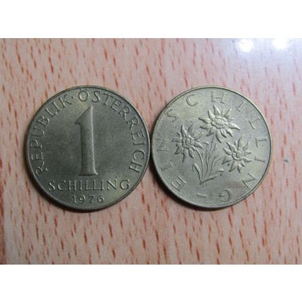 Austria 1976 1 Schilling Coin