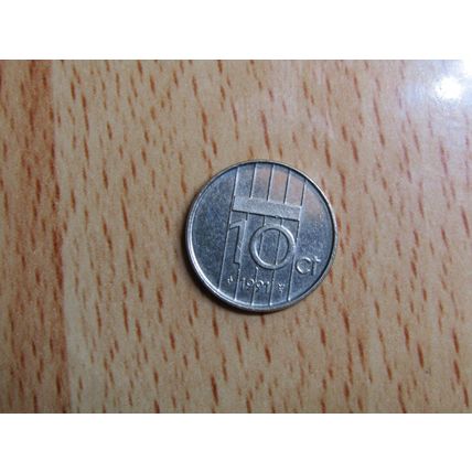 Netherlands 1991 10 Cents Coin