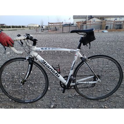 Men's Bianchi road bike