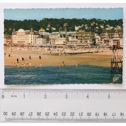 1959 postcard Trouville La Reine des Plages
