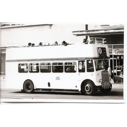 Black & White Photograph of Plymouth Corporation Transport - MCO 658