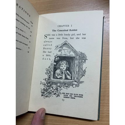 RARE* c1920s AMY LE FEUVRE "BUNNY'S FRIENDS" FICTION ILLUSTRATED BOOK (P3)