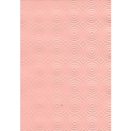 5"x7" Embossed Card. 10 Sheets. Circles (39). Cardmaking Scrapbooking Crafts