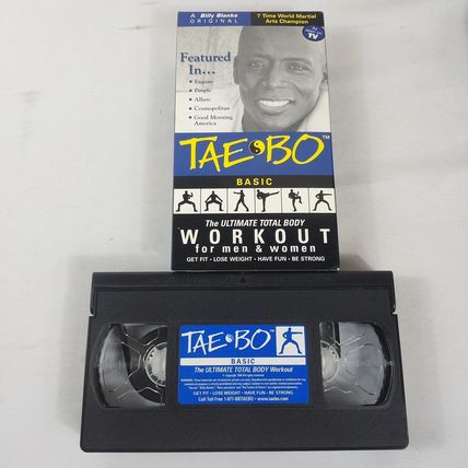 Tae Bo with Billy Banks - The Ultimate Total Body Workout - VHS Tape - Used