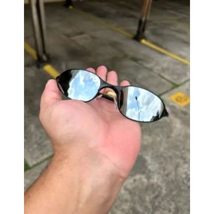 HCS X-Metal wire liquid metal black sunglasses