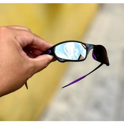 Oakley X-Metal Juliet Black Purple Mirrored Sunglasses