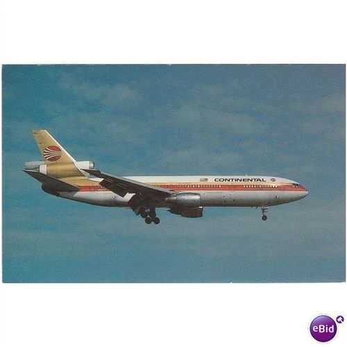 Continental Airlines Douglas DC10 10 Aircraft A11972