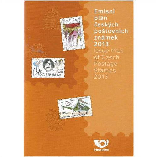 Česká Pošta: Issue Plan of Czech Postage Stamps 2013 (2013)