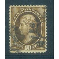 Used 209 10c Thomas Jefferson Almost Very Fine Q3385