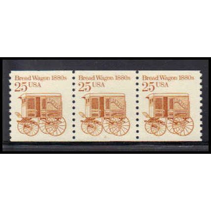 2136 25c Bread Wagon Very Fine MNH Dry Gum PNC 2/3 PA2680