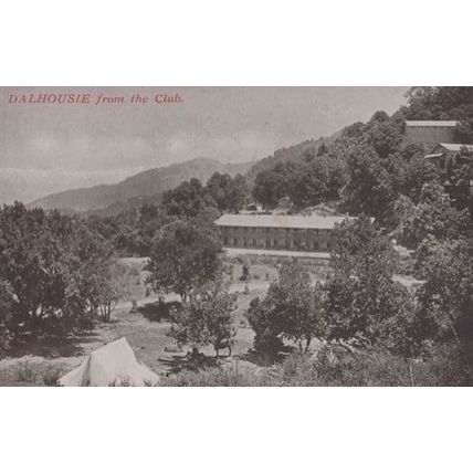 Dalhousie From The Club Antique Postcard