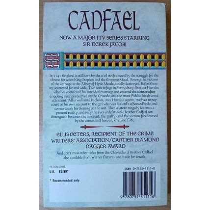 An Excellent Mystery (Cadfael), Ellis Peters, UK pb 1998