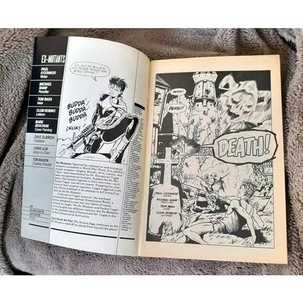 Ex-Mutants : The Shattered Earth Chronicles #8 - Eternity Comics - 1989 -f(6.0)~