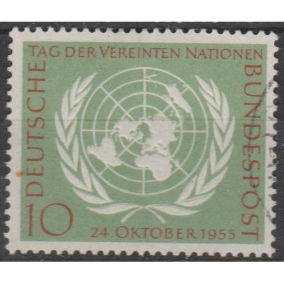 Mi: 221 used 1955 Cat € 5