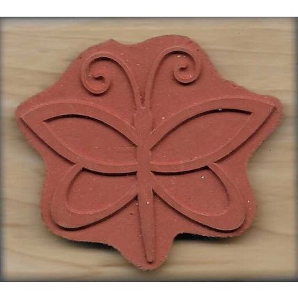 Judi Kins. Wood Mounted Rubber Stamp. App 5x5.5cm. Stamping Cardmaking