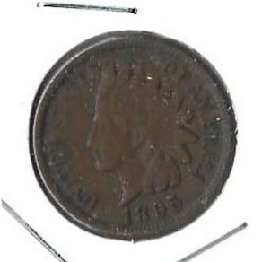 1895 US Indian Head Cent VF