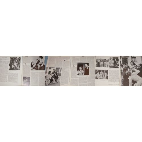 PATTY DUKE 23x Clippings (1965+ 1990s-recent) + 2x Trading Cards